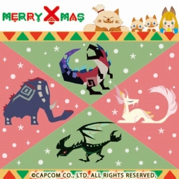 画像ギャラリー No.006のサムネイル画像 / 「モンハンクロス」と「ロックマン」シリーズのクリスマスケーキが12月上旬に登場