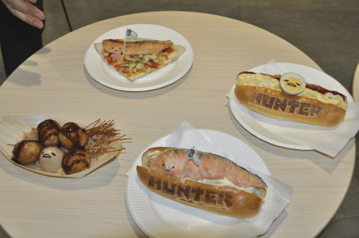 画像ギャラリー No.004のサムネイル画像 / 「モンスターハンタークロス×ぐでたま・KIRIMIちゃん.カフェ」プレス発表会をレポート。東京ソラマチにて本日より期間限定オープン