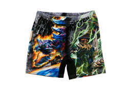 画像ギャラリー No.003のサムネイル画像 / 「モンスターハンタークロス」デザインの海パンやゴーグルなどが4月に発売