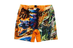 画像ギャラリー No.005のサムネイル画像 / 「モンスターハンタークロス」デザインの海パンやゴーグルなどが4月に発売