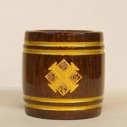 画像ギャラリー No.003のサムネイル画像 / 「モンスターハンター」のマスコットや紋章がプリントされた「ミニ木樽おちょこ」が登場