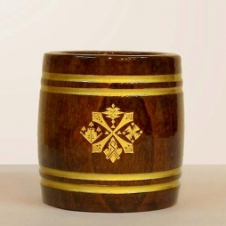 画像ギャラリー No.007のサムネイル画像 / 「モンスターハンター」のマスコットや紋章がプリントされた「ミニ木樽おちょこ」が登場