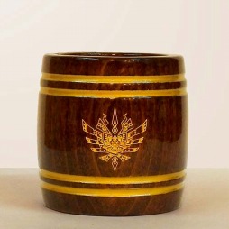 画像ギャラリー No.010のサムネイル画像 / 「モンスターハンター」のマスコットや紋章がプリントされた「ミニ木樽おちょこ」が登場