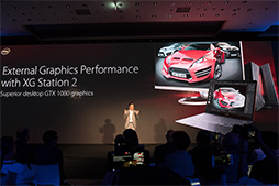 ���������꡼ No.018�Υ���ͥ������ / ��COMPUTEX��ASUS�ο���ZenBook�ϡ�GTX 1050 Ti��ܥ�ǥ�䳰�դ�����ե��å����ܥå����б������Ρ���PC�����ܤ�