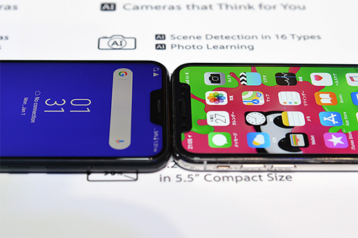 画像集#014のサムネイル/ASUS，新型スマートフォン「ZenFone 5」シリーズ3機種を発表。ハイエンドの「ZenFone 5Z」はSnapdragon 845搭載で479ユーロに