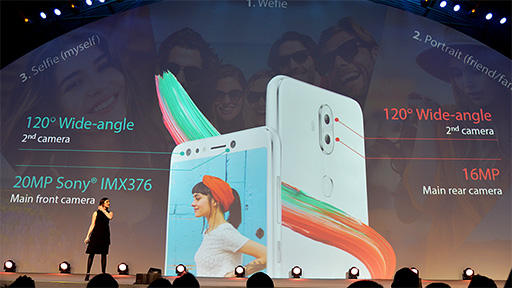 画像集#027のサムネイル/ASUS，新型スマートフォン「ZenFone 5」シリーズ3機種を発表。ハイエンドの「ZenFone 5Z」はSnapdragon 845搭載で479ユーロに