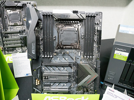 ���������꡼ No.003�Υ���ͥ������ / ��COMPUTEX��ASRock�֡�����X299��ܤΥ����ޡ������ޥ����ܡ��ɤ򸫤Ƥ�������Micro-STX�׻��ͤ�Ķ�����ޥ����ܡ��ɤˤ�����