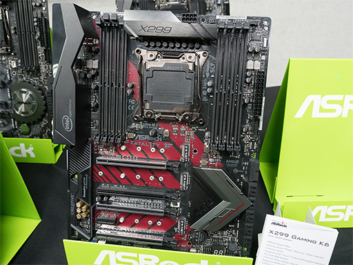 ���������꡼ No.005�Υ���ͥ������ / ��COMPUTEX��ASRock�֡�����X299��ܤΥ����ޡ������ޥ����ܡ��ɤ򸫤Ƥ�������Micro-STX�׻��ͤ�Ķ�����ޥ����ܡ��ɤˤ�����