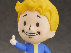 「Fallout」シリーズのマスコットキャラクター「ボルトボーイ」の 「Fallout」シリーズのマスコットキャラクター「ボルトボーイ」の