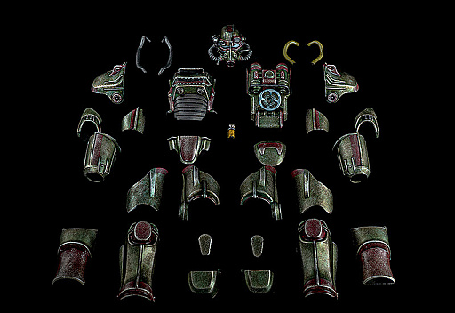 画像ギャラリー No.002のサムネイル画像 / 「Fallout」の1/6スケール可動フィギュアシリーズに“パワーアーマー・ステーション”と“T-45 ホットロッドシャーク・アーマー・パック”が登場