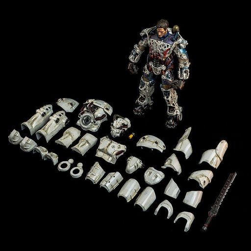 画像ギャラリー No.002のサムネイル画像 / 「Fallout 4」の可動フィギュア「Fallout - 1/6 X-01 Institute Power Armor」が2026年3月に発売。全身約35か所に可動ポイント