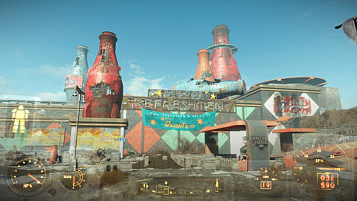 Fallout 4 のdlc第6弾 Nuka World をプレイ 世界終末後のテーマパークで 夢と魔法とレイダーを満喫できる