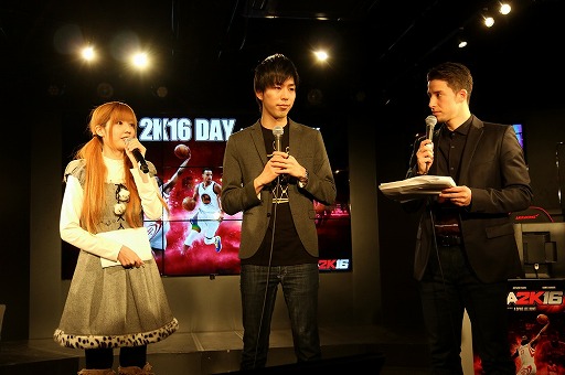 画像ギャラリー No.005のサムネイル画像 / 「NBA 2K16」のリアルイベント「NBA 2K16 DAY」が開催。一般来場者を交えたゲーム大会も行われた会場の模様をレポート