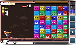 画像ギャラリー No.004のサムネイル画像 / 落ち物パズルに横の動きを加えた新機軸のパズル「DigRun」を紹介する「(ほぼ)日刊スマホゲーム通信」第853回