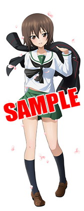 画像ギャラリー No.008のサムネイル画像 / 「ガールズ＆パンツァー 戦車道大作戦！」に誕生日記念衣装の西住みほが登場