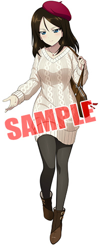 画像ギャラリー No.003のサムネイル画像 / 「ガールズ&パンツァー 戦車道大作戦!」,カチューシャたちが冬服で登場