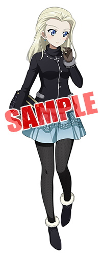 画像ギャラリー No.004のサムネイル画像 / 「ガールズ&パンツァー 戦車道大作戦!」,カチューシャたちが冬服で登場