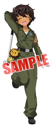 画像ギャラリー No.002のサムネイル画像 / 「ガールズ＆パンツァー 戦車道大作戦！」蝶野正洋コラボ第2弾を2017年1月1日に開催