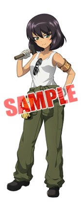 画像ギャラリー No.005のサムネイル画像 / 「ガールズ＆パンツァー 戦車道大作戦！」蝶野正洋コラボ第2弾を2017年1月1日に開催