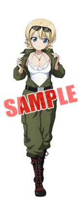 画像ギャラリー No.010のサムネイル画像 / 「ガールズ＆パンツァー 戦車道大作戦！」蝶野正洋コラボ第2弾を2017年1月1日に開催