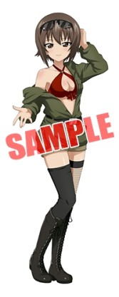 画像ギャラリー No.012のサムネイル画像 / 「ガールズ＆パンツァー 戦車道大作戦！」蝶野正洋コラボ第2弾を2017年1月1日に開催