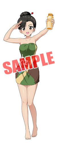 画像ギャラリー No.003のサムネイル画像 / 「ガールズ＆パンツァー 戦車道大作戦！」，温泉姿のアンチョビたちが登場