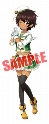 画像ギャラリー No.011のサムネイル画像 / 「ガールズ＆パンツァー 戦車道大作戦！」継続高校とレオポンさんチームのアイドル衣装が登場