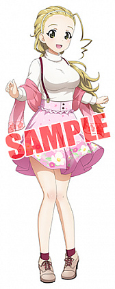 画像ギャラリー No.013のサムネイル画像 / 「ガールズ＆パンツァー 戦車道大作戦！」，アンチョビやカチューシャなど職業体験の衣装を着た生徒が登場。