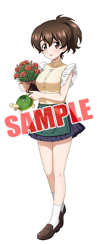 画像ギャラリー No.014のサムネイル画像 / 「ガールズ＆パンツァー 戦車道大作戦！」，アンチョビやカチューシャなど職業体験の衣装を着た生徒が登場。