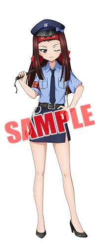 画像ギャラリー No.015のサムネイル画像 / 「ガールズ＆パンツァー 戦車道大作戦！」，アンチョビやカチューシャなど職業体験の衣装を着た生徒が登場。