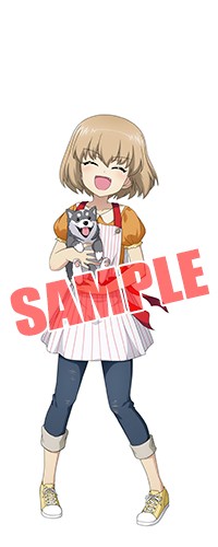 画像ギャラリー No.019のサムネイル画像 / 「ガールズ＆パンツァー 戦車道大作戦！」，アンチョビやカチューシャなど職業体験の衣装を着た生徒が登場。