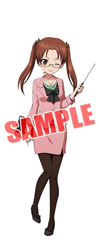 画像ギャラリー No.022のサムネイル画像 / 「ガールズ＆パンツァー 戦車道大作戦！」，アンチョビやカチューシャなど職業体験の衣装を着た生徒が登場。