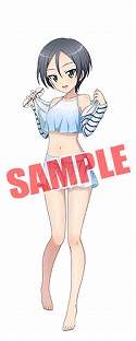 画像ギャラリー No.009のサムネイル画像 / 「ガールズ＆パンツァー 戦車道大作戦！」，水着姿の生徒が期間限定で登場