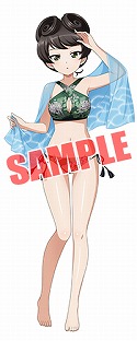画像ギャラリー No.012のサムネイル画像 / 「ガールズ＆パンツァー 戦車道大作戦！」，水着姿の生徒が期間限定で登場