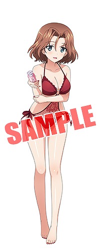 画像ギャラリー No.013のサムネイル画像 / 「ガールズ＆パンツァー 戦車道大作戦！」，水着姿の生徒が期間限定で登場
