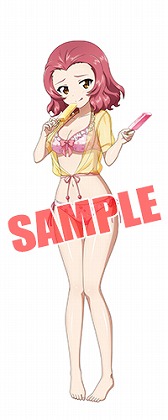 画像ギャラリー No.015のサムネイル画像 / 「ガールズ＆パンツァー 戦車道大作戦！」，水着姿の生徒が期間限定で登場