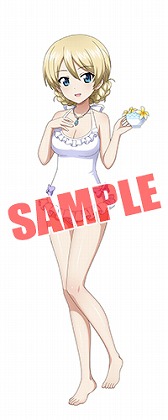 画像ギャラリー No.016のサムネイル画像 / 「ガールズ＆パンツァー 戦車道大作戦！」，水着姿の生徒が期間限定で登場