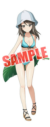 画像ギャラリー No.007のサムネイル画像 / 「ガールズ＆パンツァー 戦車道大作戦！」，アリーナや水着生徒が登場