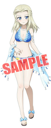 画像ギャラリー No.009のサムネイル画像 / 「ガールズ＆パンツァー 戦車道大作戦！」，アリーナや水着生徒が登場