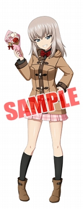 画像ギャラリー No.007のサムネイル画像 / 「ガルパン 戦車道大作戦！」，バレンタイン衣装の生徒が登場するガチャを開催