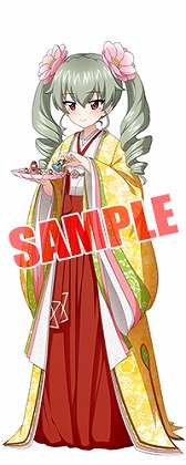 画像ギャラリー No.002のサムネイル画像 / 「ガルパン 戦車道大作戦！」，雛祭り衣装の生徒が新たに登場