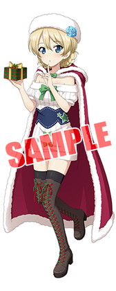 画像ギャラリー No.002のサムネイル画像 / 「ガールズ&パンツァー 戦車道大作戦!」でクリスマスガチャが本日スタート