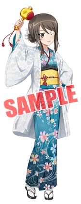 画像ギャラリー No.004のサムネイル画像 / 「ガールズ&パンツァー 戦車道大作戦!」のお正月ガチャが本日から開催。お正月衣装の生徒が登場