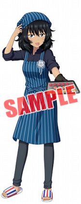 画像ギャラリー No.005のサムネイル画像 / 「ガールズ&パンツァー 戦車道大作戦!」,バレンタイン衣装の生徒達が登場