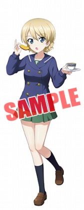 画像ギャラリー No.012のサムネイル画像 / 「ガールズ&パンツァー 戦車道大作戦!」,バレンタイン衣装の生徒達が登場