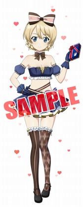 画像ギャラリー No.006のサムネイル画像 / 「ガールズ&パンツァー 戦車道大作戦」,バレンタイン生徒ガチャ第2弾が本日より開催