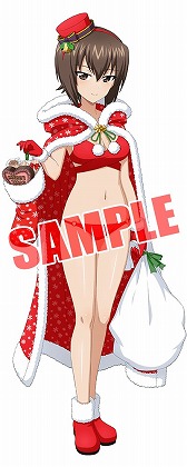 画像ギャラリー No.008のサムネイル画像 / 「ガールズ&パンツァー 戦車道大作戦!」,クリスマス衣装の生徒が登場するガチャを開催