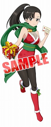 画像ギャラリー No.009のサムネイル画像 / 「ガールズ&パンツァー 戦車道大作戦!」,クリスマス衣装の生徒が登場するガチャを開催