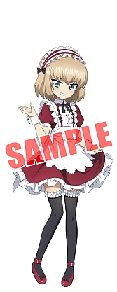 画像ギャラリー No.003のサムネイル画像 / 「ガールズ&パンツァー 戦車道大作戦!」,武部沙織やカチューシャなど職業体験衣装の生徒が登場
