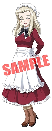 画像ギャラリー No.007のサムネイル画像 / 「ガールズ&パンツァー 戦車道大作戦!」,武部沙織やカチューシャなど職業体験衣装の生徒が登場